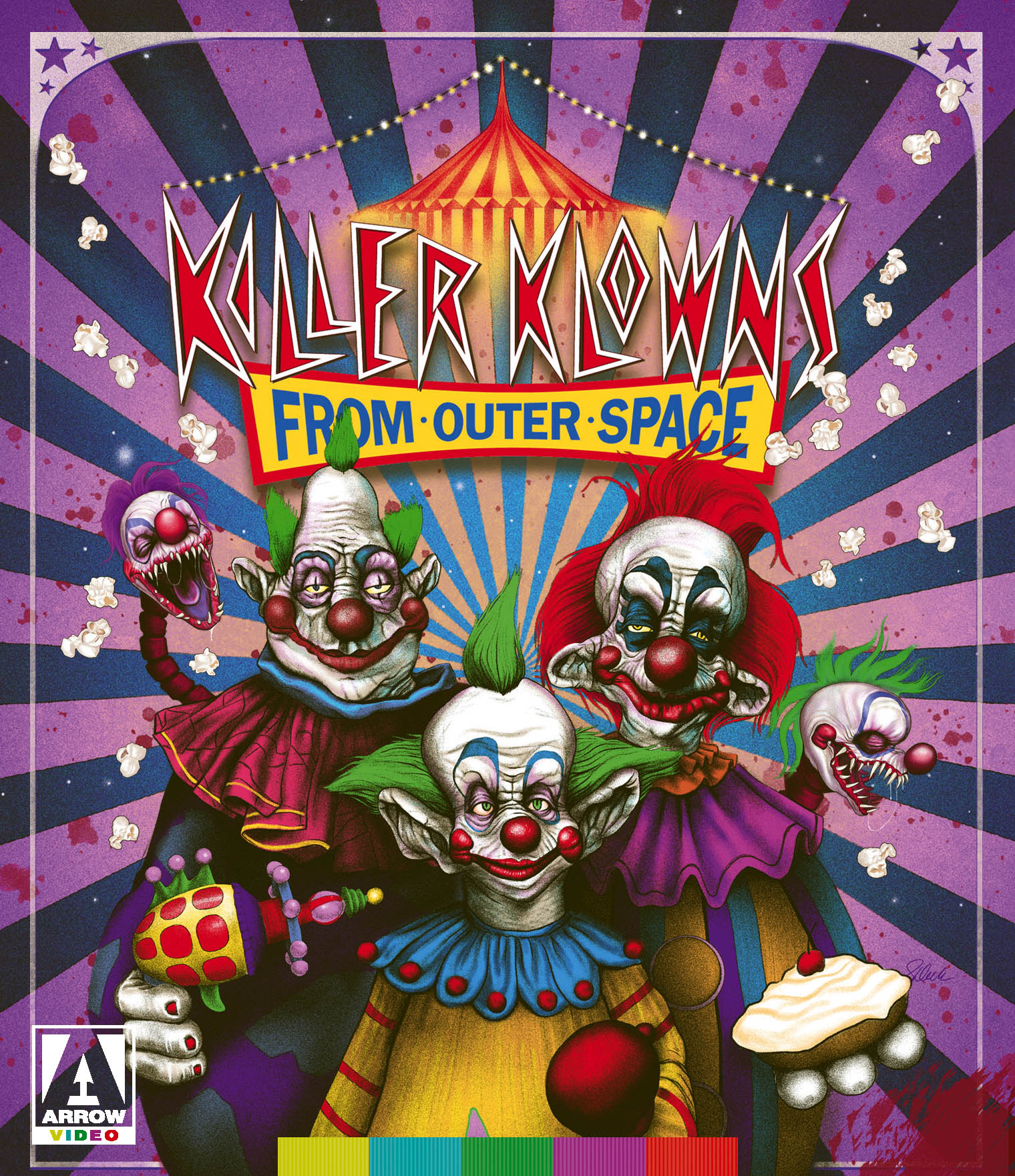 Killer Klowns From Outer Space Out On Blu Ray April 24th The Horror 